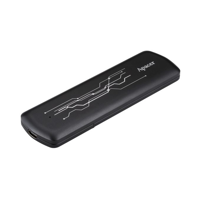 Внешний SSD диск, Apacer, AS722, AP1TBAS722B-1, 1TB, Type-C, Черный