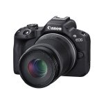 Цифровой фотоаппарат, CANON, EOS R50, + RF-S 18-45 mm IS STM, + RF-S 55-210 mm IS STM, Black, 5811C034
