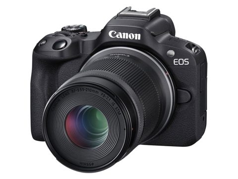 Цифровой фотоаппарат, CANON, EOS R50, + RF-S 18-45 mm IS STM, + RF-S 55-210 mm IS STM, Black, 5811C034