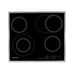 Электрическая варочная панель, Samsung, NZ64T3516CK/WT, Двойная конфорка, 57,5 см, Черный