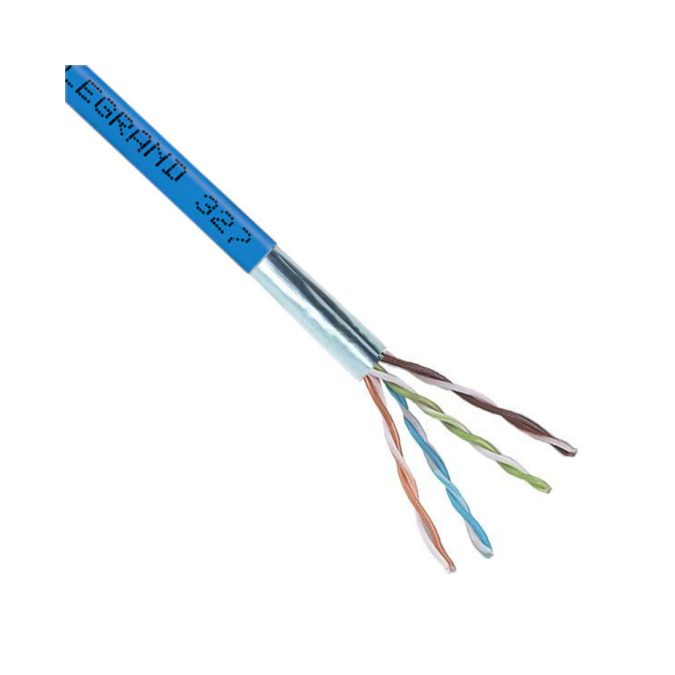 Кабель сетевой, Legrand, 032758, Cat.6, F/UTP, 4x2x1/0.56мм, PVC, 500 м/б (Экранированный)