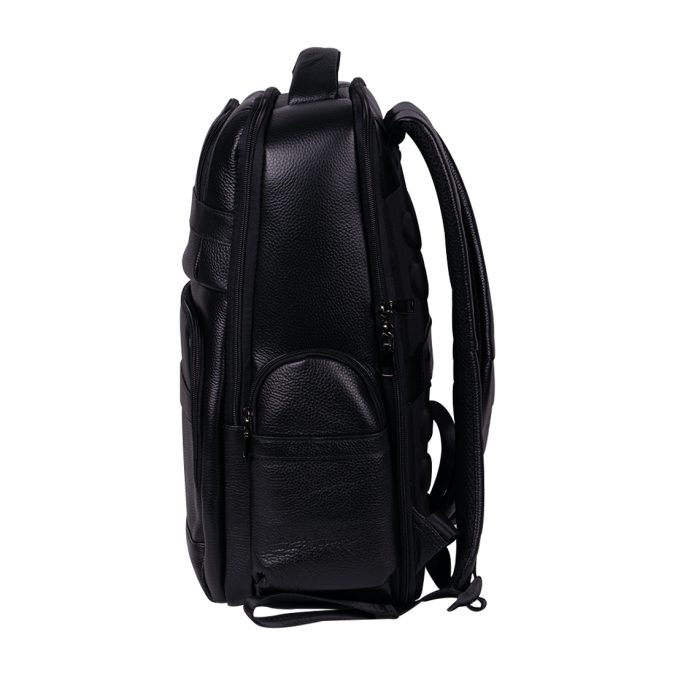 Кожаный рюкзак, Deluxe, Urban A-1120, 30,11 литров, чёрный