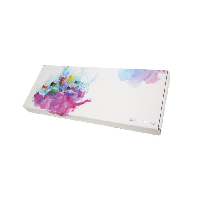 Клавиатура, Varmilo, CMYK VPM108, A53A024B1A3A06A007, Varmilo EC V2 Ivy, 108 клавиш, Механическая, Подсветка - Белая, Hot-Swap - нет, Проводная, Type-C, 502*215*65мм, Анг/Рус, Черный
