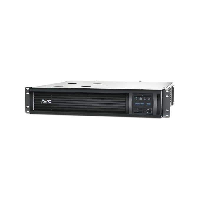 Источник бесперебойного питания, APC, Smart-UPS SMT1500RMI2UC, Линейно-интерактивный, Мощность 1500ВА/1000Вт, Стоечный 2U, 230В, Вых: 4 x IEC C13, APCRBC159, SmartConnect Port+SmartSlot, AVR, LCD, Чёрный