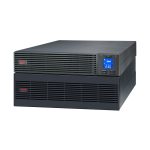 Источник бесперебойного питания, APC, Easy UPS SRV6KRILRK, Комплект: SRVPM6KRIL-1шт, SRVRK1-1шт, SRV240RLBP-9A-1шт, SRVRK2-1шт, Онлайн, Мощность 6000ВА/6000Вт, Стоечный 5U, 230В, Вых: клеммная колодка, Intelligent Card Slot, LCD, Extended Runtime, W/ Rail Kit, Чёрный