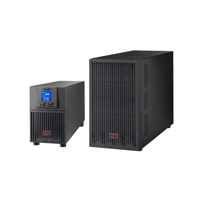 Источник бесперебойного питания, APC, Easy UPS SRV2KIL, Комплект: SRVPM2KIL-1шт, SRV72BP-9A-1шт, Онлайн, Мощность 2000ВА/1600Вт, Напольный, 230В, Вых: 4x IEC C13, Intelligent Card Slot, LCD, Extended runtime, Бат.блок: SRV72BP-9A, Чёрный
