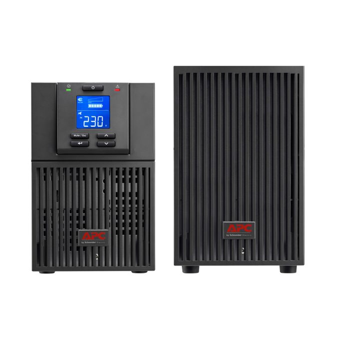 Источник бесперебойного питания, APC, Easy UPS SRV1KIL, Комплект: SRVPM1KIL-1шт, SRV36BP-9A-1шт, Онлайн, Мощность 1000ВА/800Вт, Напольный, 230В, Вых: 3x IEC C13, Intelligent Card Slot, LCD, Extended runtime, Чёрный