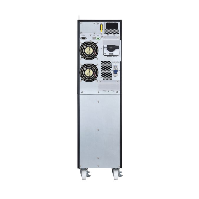Источник бесперебойного питания, APC, Easy UPS SRV6KI, Онлайн, Мощность 6000ВА/6000Вт, Напольный, 230В, Вых: клеммная колодка, Intelligent Card Slot, LCD, 16шт * 7Ач, Чёрный