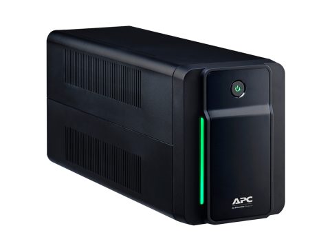 Источник бесперебойного питания, APC, Back-UPS BX950MI-GR, Линейно-интерактивный, Мощность 950ВА/520Вт, Напольный, 230В, 12В/9Ач, Вых: 4x Schuko, Чёрный