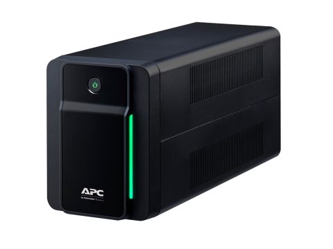 Источник бесперебойного питания, APC, Back-UPS BX750MI-GR, Линейно-интерактивный, Мощность 750ВА/410Вт, Напольный, 230В, Вых: 4x Schuko, 12В/9Ач, Чёрный