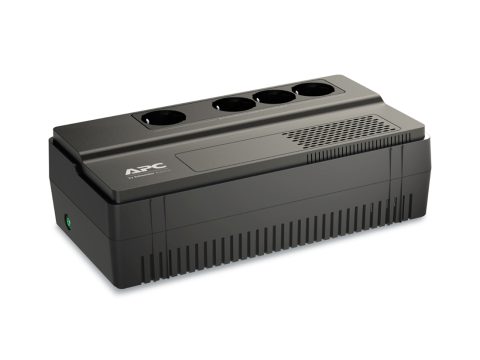 Источник бесперебойного питания, APC, Easy UPS BV800I-GR, Линейно-интерактивный, Мощность 800ВА/450Вт, Напольный, 230В, Вых: 4x Schuko, APCRBC110, Чёрный