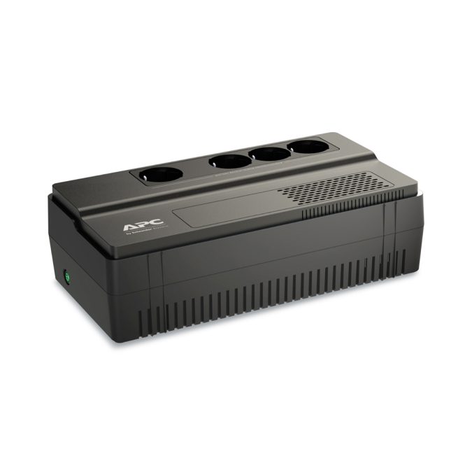 Источник бесперебойного питания, APC, Easy UPS BV800I-GR, Линейно-интерактивный, Мощность 800ВА/450Вт, Напольный, 230В, Вых: 4x Schuko, APCRBC110, Чёрный