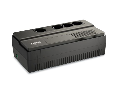 Источник бесперебойного питания, APC, Easy UPS BV650I-GR, Линейно-интерактивный, Мощность 650ВА/375Вт, Напольный, 230В, Вых: 4x Schuko, APCRBCV210, Чёрный