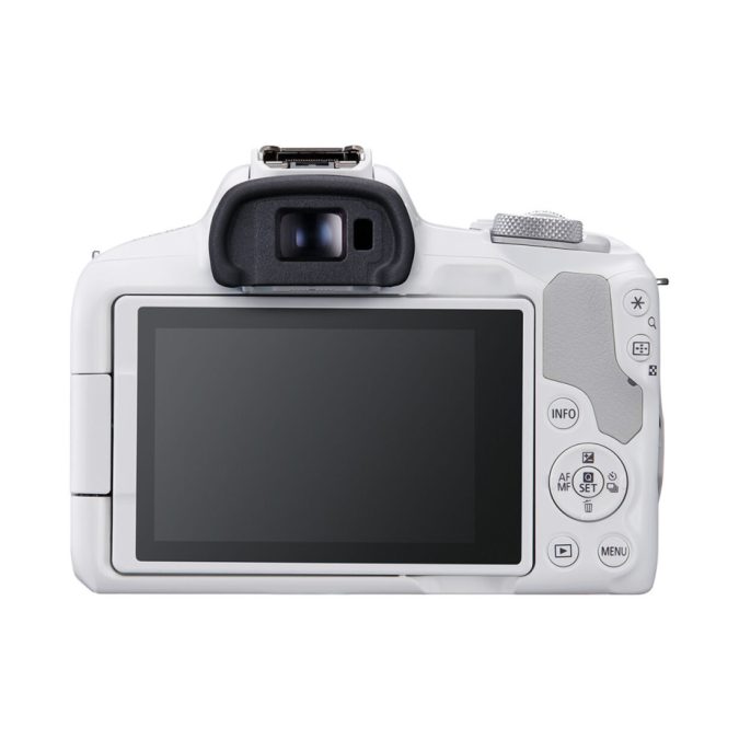 Цифровой фотоаппарат, CANON, EOS R50, + RF-S 18-45 mm IS STM, White, 5812C030