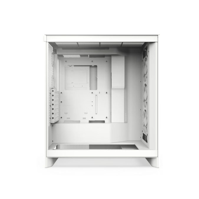 Компьютерный корпус, NZXT, H7 Flow RGB, CM-H72FW-R1, Mid-Tower, E-ATX/ATX/M-ATX/M-ITX, USB 3.2 Type-A *2, USB 3.2 Type-C *1, Audio+Mic *1, 3*140мм F Series RGB fan (Спереди), Высота процессорного кулера 185мм, Длина VGA 400мм, 4*2,5/2*3,5, Сталь/Закаленное стекло, 480*230*505мм, без Б/П, Белый