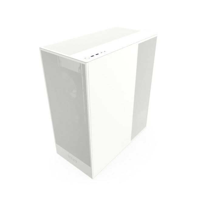 Компьютерный корпус, NZXT, H7 Flow RGB, CM-H72FW-R1, Mid-Tower, E-ATX/ATX/M-ATX/M-ITX, USB 3.2 Type-A *2, USB 3.2 Type-C *1, Audio+Mic *1, 3*140мм F Series RGB fan (Спереди), Высота процессорного кулера 185мм, Длина VGA 400мм, 4*2,5/2*3,5, Сталь/Закаленное стекло, 480*230*505мм, без Б/П, Белый