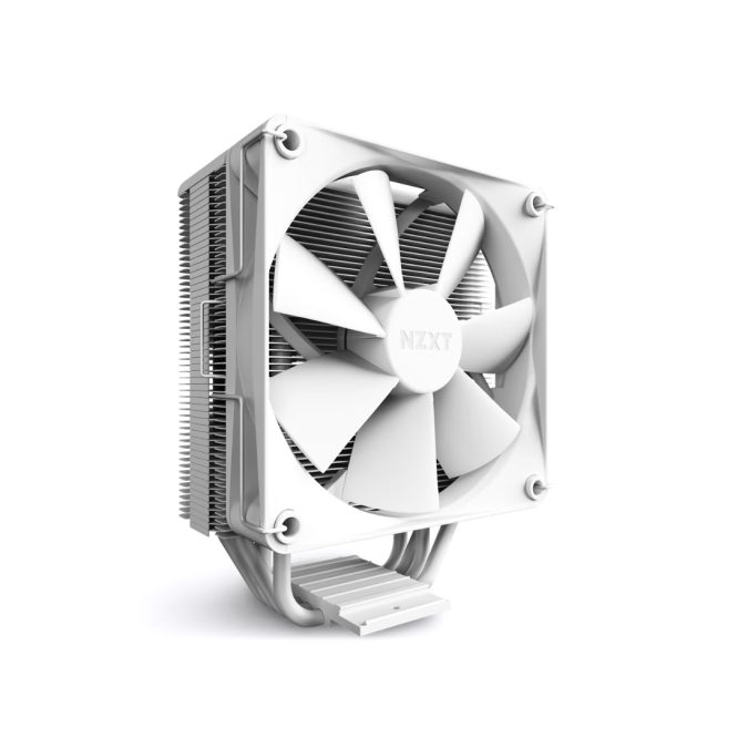 Кулер для процессора, NZXT, T120, RC-TN120-W1, Intel: 1700/115X/1200, AMD: AM5/AM4, TDP 125W, 1*120мм F120P Static Pressure Fan, 500-1800 + 300 об/мин, 21.67-78.02 CFM, 17.9-30.6 dB(A), 4-pin PWM, 66*120*159мм, Белый