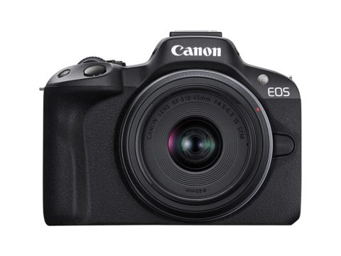 Цифровой фотоаппарат, CANON, EOS R50 + RF-S 18-45 mm IS STM Creator Kit, Black, 5811C036