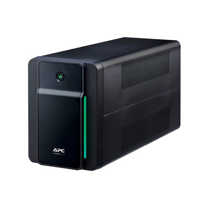 Источник бесперебойного питания, APC, Back-UPS BX1200MI-GR, Линейно-интерактивный, Мощность 1200ВА/650Вт, Напольный, 230В, APCRBC175, Вых: 4x Schuko, Чёрный