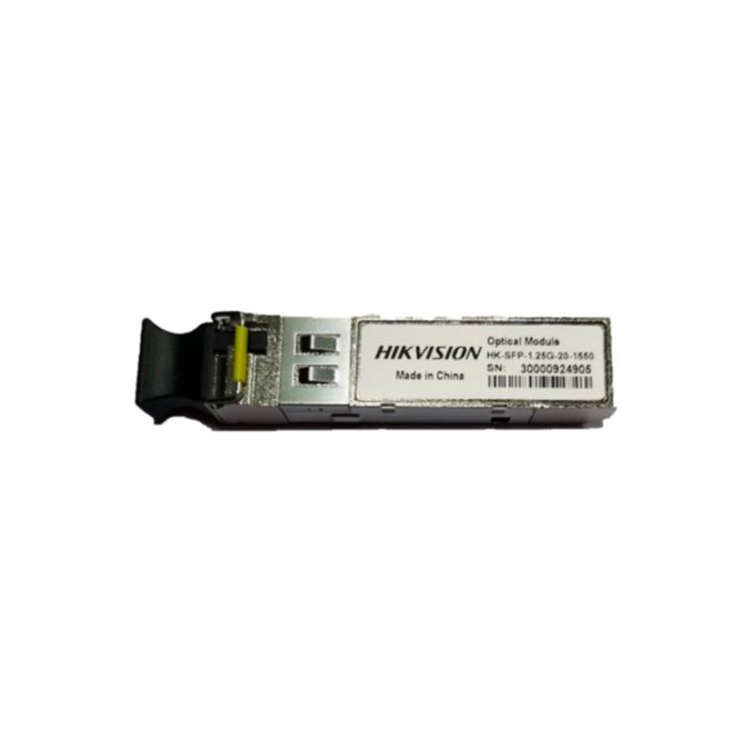 SFP модуль, Hikvision, HK-SFP-1.25G-20-1550, LC 1550/1310, Расстояние: 0~20км, одноволоконный