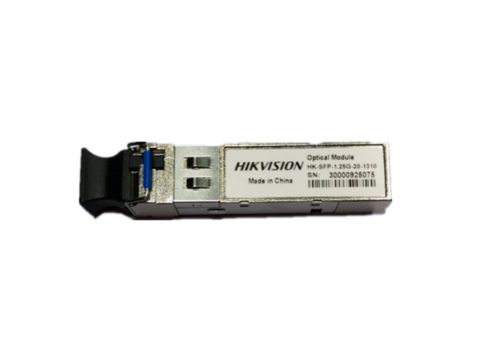 SFP модуль, Hikvision, HK-SFP-1.25G-20-1310, LC 1310/1550, Расстояние: 0~20км, одноволоконный
