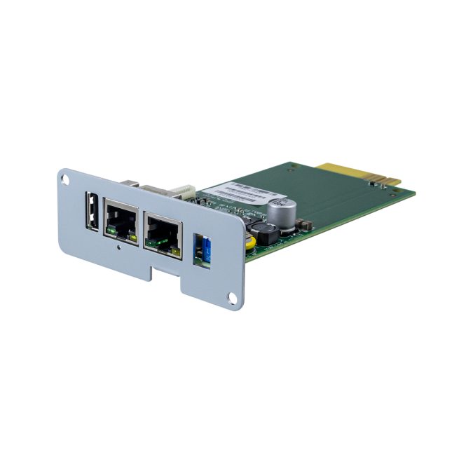 Сетевая карта, Legrand, CS102 SK 311058, Внутренняя установка, RS-232, Протоколы: IPv4/v6, SNMPv2/v3, HTTP/HTTPs, DHCP, NTP, DNS, SMTP, SFTP, UPSTCP, Modbus TCP