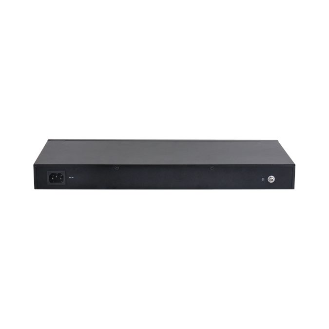 Коммутатор, Dahua, DH-CS4226-24ET-240, Управляемый, 24 порта 10/100M (PoE 802.3af/at/Hi-PoE,240W), 2 порта 10/100/1000M RJ-45/SFP (combo)