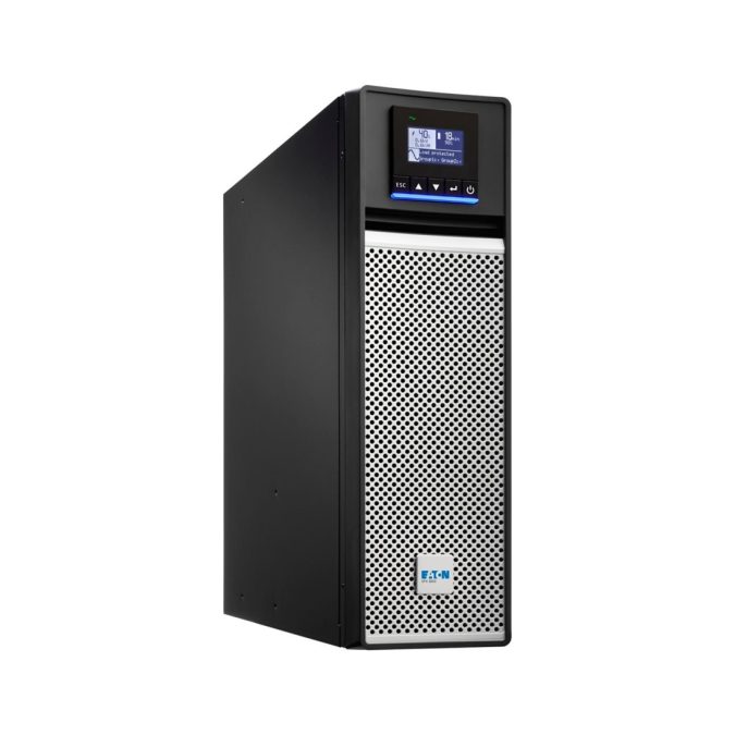 Источник бесперебойного питания, Eaton, 5PX3000IRT3UG2, Стоечный 19" 3U, Мощность 3000ВА/3000Вт, Диапазон работы AVR: 160-294В (с возможностью регулировки до 150-294В), Чистая синусоида, Бат.: 12В/9 Ач*6шт., 10 вых.: 8 IEC C13 (10A), 2 IEC C19 (16A), Smart, USB-B, RS232, SNMP слот, LCD, ABM, Цвет Чёрный