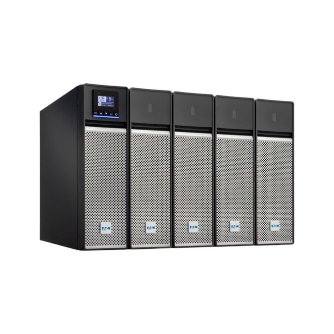 Источник бесперебойного питания, Eaton, 5PX3000IRT3UG2, Стоечный 19" 3U, Мощность 3000ВА/3000Вт, Диапазон работы AVR: 160-294В (с возможностью регулировки до 150-294В), Чистая синусоида, Бат.: 12В/9 Ач*6шт., 10 вых.: 8 IEC C13 (10A), 2 IEC C19 (16A), Smart, USB-B, RS232, SNMP слот, LCD, ABM, Цвет Чёрный