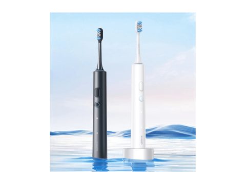 Умная зубная электрощетка, Xiaomi, T501 (MES607/BHR7792GL), 1050 мАч, IPX8, Время зарядки 6.5 ч, 150 дней автономной работы, 30 индивидуальных решений чистки, Темно-серый