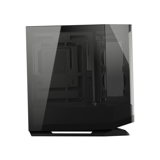 Компьютерный корпус, Cougar, FV270, E-ATX/CEB/ATX/Micro ATX, USB 1*Type C/2*3.0, 4 Pole Headset Audio, Кулер 1*12см ARGB, Высота процессорного кулера до 180 мм, Длина VGA до 420 гор/450мм верт, 2*3.5"/2+2*2.5", Слот 7, Толщина 0,6мм, 530x268x512мм, Без Б/П, Чёрный