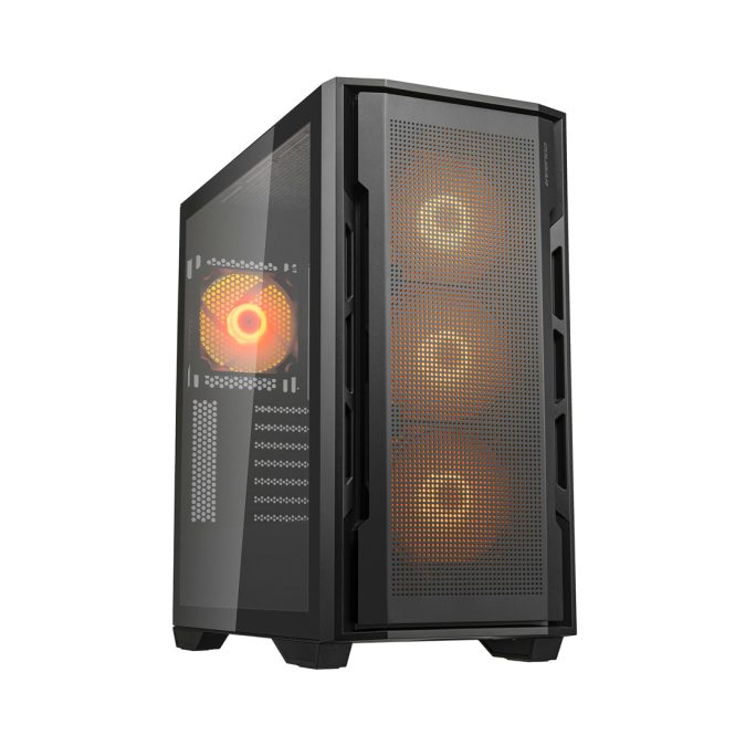 Компьютерный корпус, Cougar, Uniface RGB CGR-5C78B-RGB, E-ATX/CEB/ATX/Micro ATX/Mini ITX, USB 1*Type C/2*3.0, 4 Pole Headset Audio, Кулер 4*12см ARGB, Высота процессорного кулера до 180 мм, Длина VGA до 400мм, 2*3.5"/2+1*2.5", Толщина 0,6мм, 493x230x475мм, Без Б/П, Чёрный