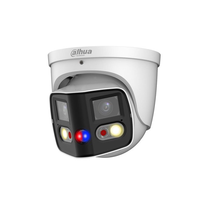 IP видеокамера, Dahua, DH-IPC-PDW3849-A180-AS-PV, купольная, 24MP, полноцветный duo, сращивание WizMind