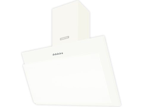 Вытяжка, Centek, CT-1826-60, Наклонная, Ширина 60 см, Металл, 600 м3/час (68 Вт), 3 скор, LED, Белый