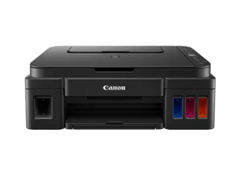 Цветное МФУ, Canon, Pixma G3410, 2315C009AA, Струйное, A4, 8,8 изобр./мин. (A4), Чернила GI-490, СНПЧ, Подача 100 листов, Планшетный сканер, 19 сек., ЖК-экран 1,2", USB 2.0, Wi-Fi