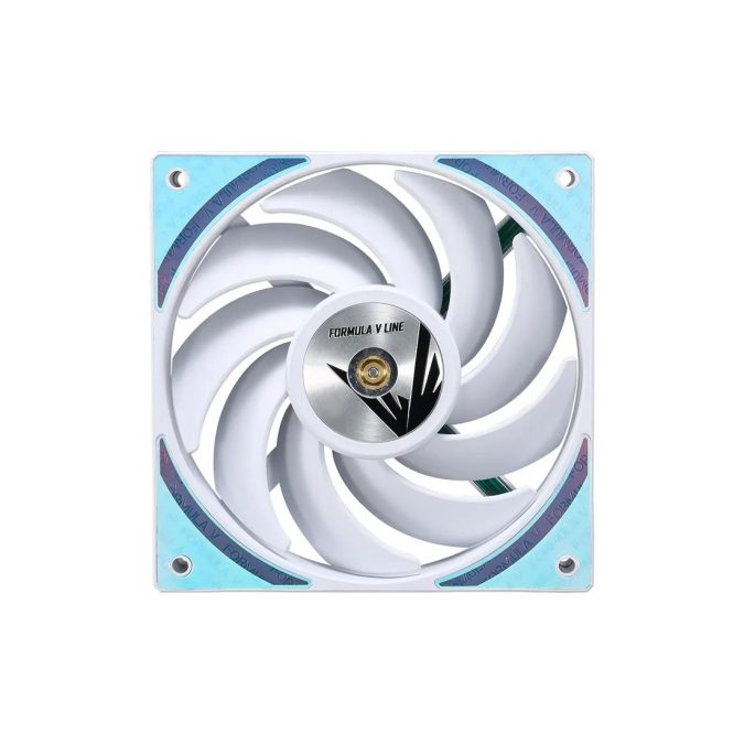 Комплект кулеров для кейса, Formula V, AIR BRIDGE PLUS WH, 3х120мм ARGB, 300-1300±10%об.мин, 39.6CFM, 27.2dB(A), 4pin, Белый