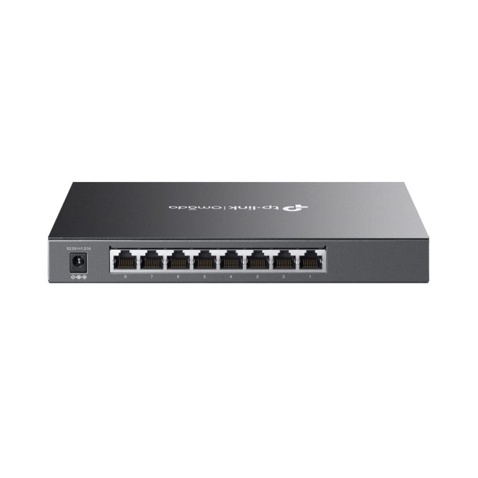 Коммутатор, TP-Link, SG2008P, JetStream 8-портовый гигабитный Smart коммутатор с 4 портами PoE+ (62 Вт), Управляемый