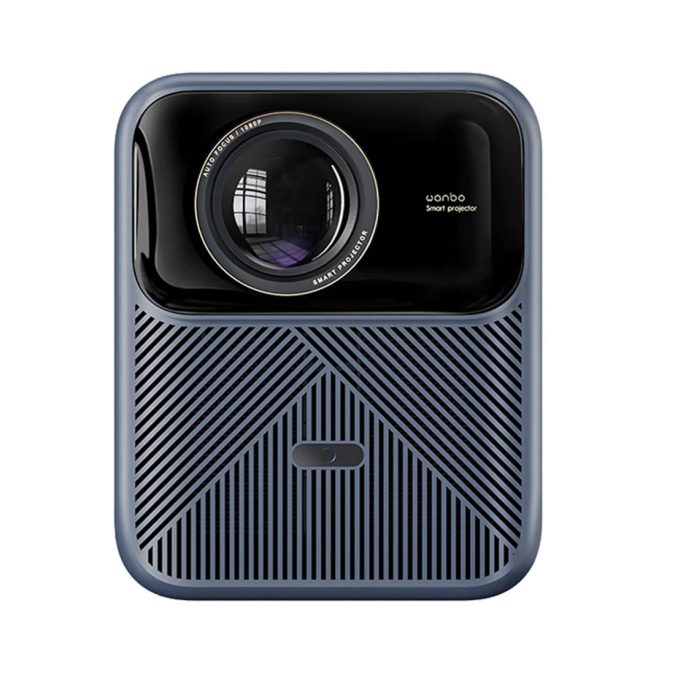 Проектор портативный, Wanbo, Mozart 1 Pro, LCD, 1080p, 900 ANSI lm, 3000:1, Android 11.0, Auto Focus, 20000 часов, 2+16G, Wi-Fi 6, Bluetooth 5.0, HDMI*1, USB*2, 3.5mm, DC*1, 8W*2, синий