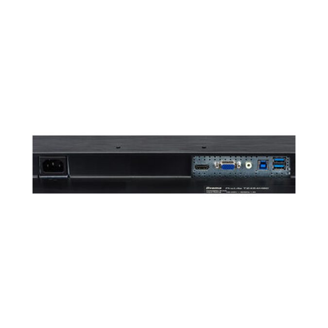 Монитор, iiyama, ProLite PLT2454M, T2454MSC-B3AG A, 24", TOUCH, 10 точек касания, 1920x1080, IPS, 60 Гц, HDMI*1, VGA*1, USB-Hub*2, 250кд/м2, 1000:1, 5мс, Регулировка наклона, VESA 100x100мм, 178/178, 16:9, 16.7 млн., Черный