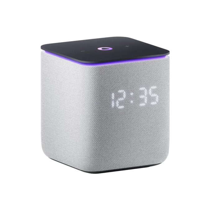 Умная колонка, Яндекс, YNDX-00054GRY, Яндекс Станция Миди, 24Вт, (1х 63, 2х20мм), 4 микрофона, 70–20 000 Гц, Wi-Fi (2,4–5 ГГц), Bluetooth 5.0, Серый