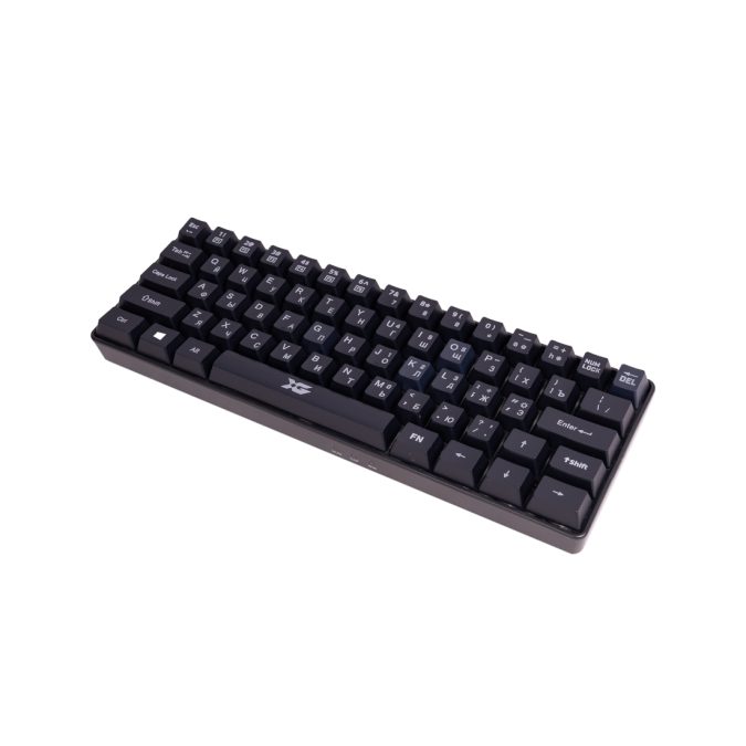 Клавиатура, XG, Pixel Master, Игровая, USB, Кол-во стандартных клавиш 63, RGB, Длина кабеля 1,5 метра, Анг/Рус, Чёрный