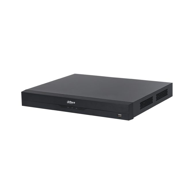 Гибридный видеорегистратор, Dahua, DH-XVR5232AN-4KL-I3, 32 канала, HDCVI, TVI, AHD, CVBS, IP, Квадруплекс, Разрешение записи: 4K, 960H, D1, CIF, Выходы видео: 1 разъем HDMI, 1 разъем VGA