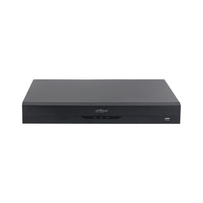 Гибридный видеорегистратор, Dahua, DH-XVR5232AN-4KL-I3, 32 канала, HDCVI, TVI, AHD, CVBS, IP, Квадруплекс, Разрешение записи: 4K, 960H, D1, CIF, Выходы видео: 1 разъем HDMI, 1 разъем VGA