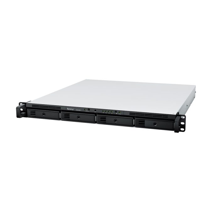 Система хранения данных (сервер), Synology, RS822+, Ryzen V1500B, 1U, 2GB, RJ-45 1GbE