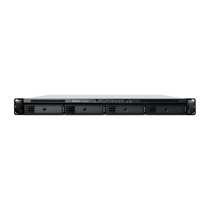 Система хранения данных (сервер), Synology, RS822+, Ryzen V1500B, 1U, 2GB, RJ-45 1GbE
