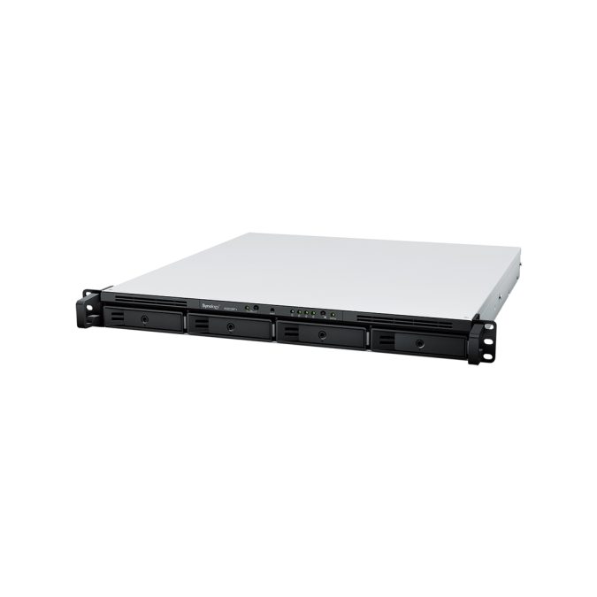 Система хранения данных (сервер), Synology, RS822RP+, Ryzen V1500B, 1U, 2GB, RJ-45 1GbE