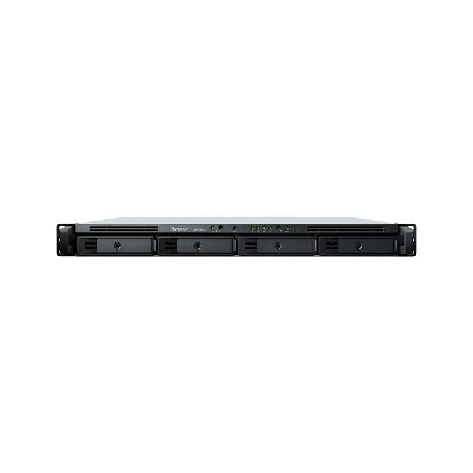 Система хранения данных (сервер), Synology, RS822RP+, Ryzen V1500B, 1U, 2GB, RJ-45 1GbE