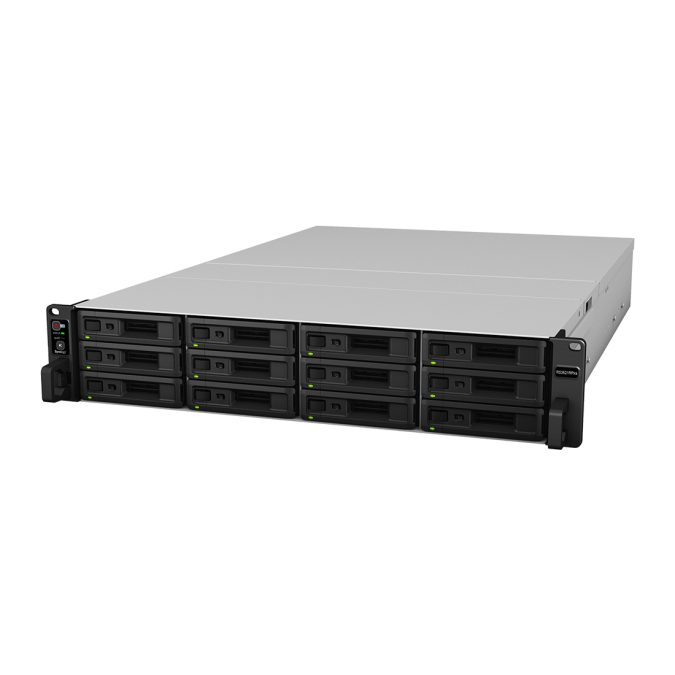 Система хранения данных (сервер), Synology, RS3621RPxs, Intel Xeon D-1531, 2U, 8GB, RJ-45 1GbE