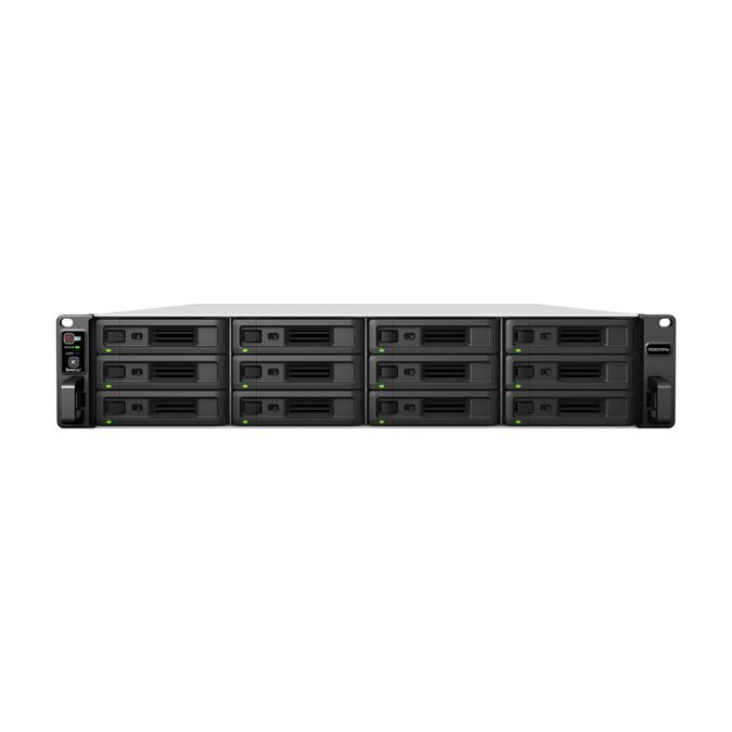 Система хранения данных (сервер), Synology, RS3621RPxs, Intel Xeon D-1531, 2U, 8GB, RJ-45 1GbE