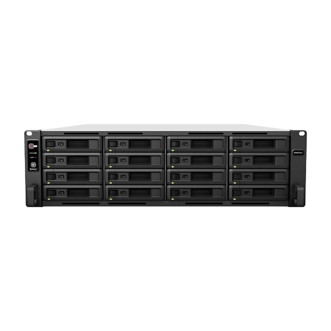 Система хранения данных (сервер), Synology, RS4021xs+, Intel Xeon D-1541, 3U, 16GB, RJ-45 1GbE